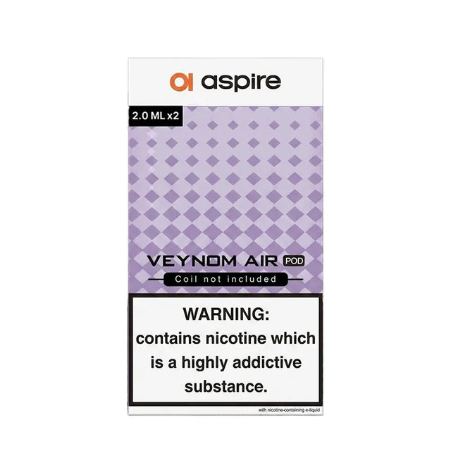 Aspire Veynom Air Replacement Pods 2ml- vape universe