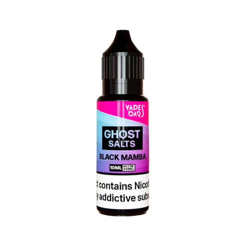 Vapes Bars Ghost Black Mamba Nic Salt E-liquid - 10ml