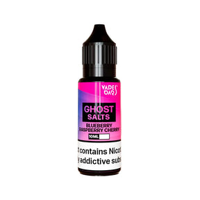 Vapes Bars Ghost Blueberry Raspberry Cherry Nic Salt E-liquid - 10ml