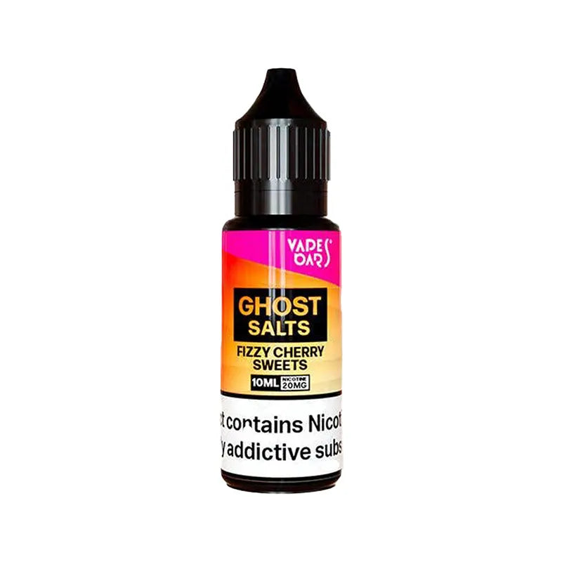Vapes Bars Ghost Fizzy Cherry Nic Salt E-liquid - 10ml
