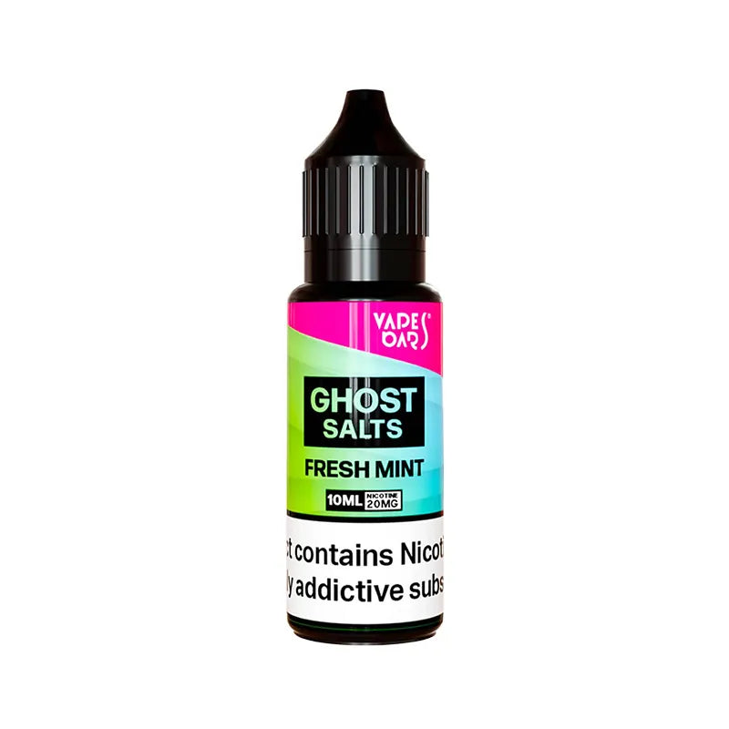 Vapes Bars Ghost Fresh Mint Nic Salt E-liquid - 10ml
