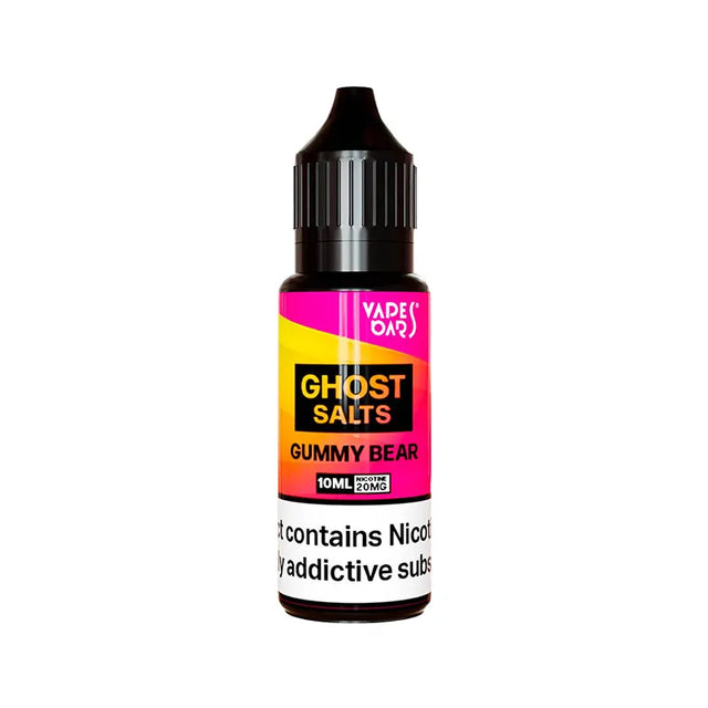 Vapes Bars Ghost Gummy Bear Nic Salt E-liquid - 10ml