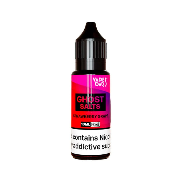 Vapes Bars Ghost Strawberry Grape Nic Salt E-liquid - 10ml