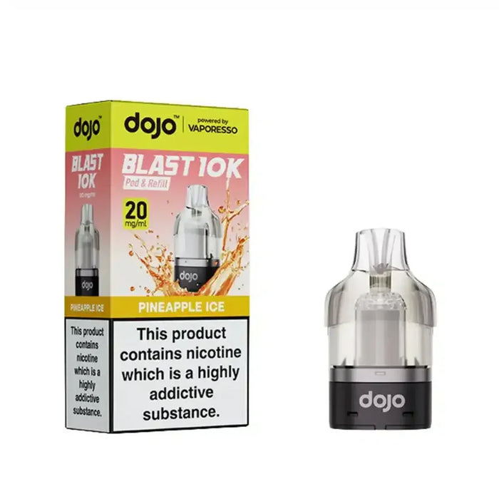 Pineapple Ice Vaporesso Dojo Blast 10K Prefilled Pod