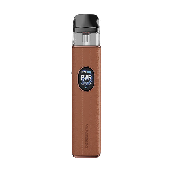Brown Leather Vaporesso Xros 5 Vape Kit
