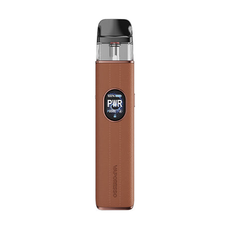Brown Leather Vaporesso Xros 5 Vape Kit
