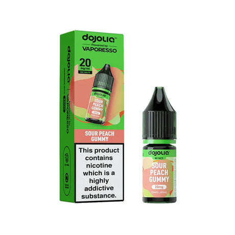 Vaporesso DojoLiq Sour Peach Gummy Nic Salt