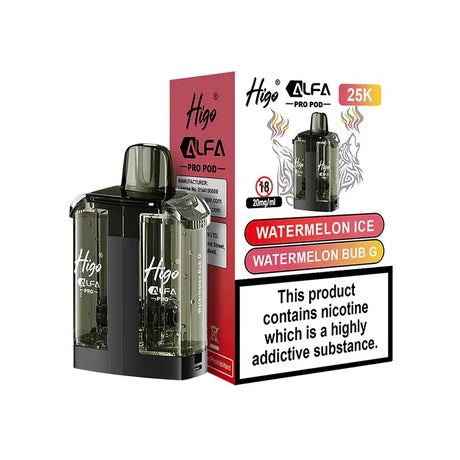 Higo Alfa Pro 25K Refill Pods Watermelon Ice / Watermelon BUB G