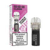 Watermelon-Strawbwerry SKE Crystal CL2000 Prefilled Pods -Vape Universe