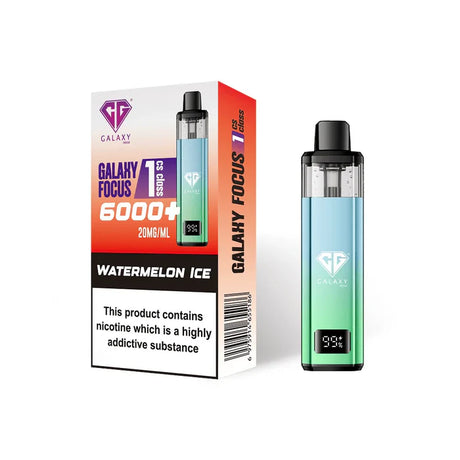 Watermelon Ice Crystal Galaxy Focus 1 6000 Prefilled Pod Kit
