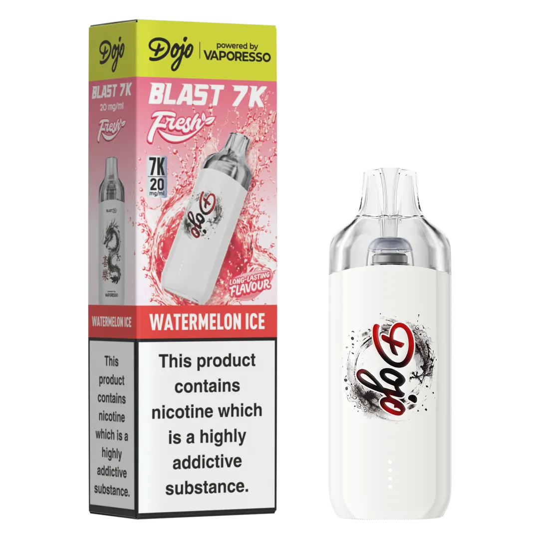 Watermelon Ice Dojo Blast 7K Fresh Pod Kit Vape Universe