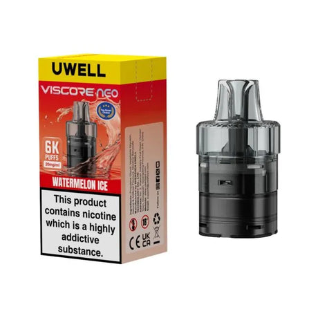 Watermelon Ice Uwell Viscore Neo 6K Refill Pack – Vape Universe