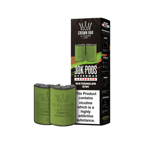 Watermelon Kiwi Al Fakher Hypermax 30K Refill Pack

