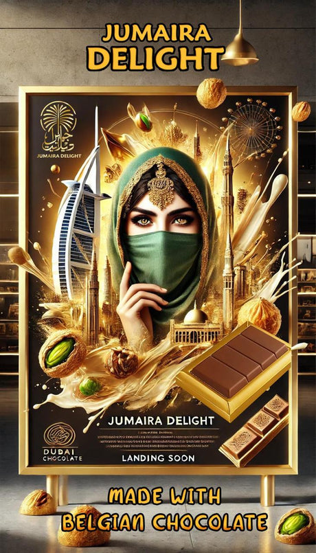 Jumaira Delight Dubai Style Chocolate Bar