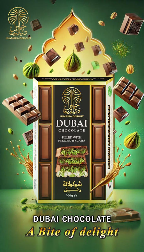 Jumaira Delight Dubai Style Chocolate Bar