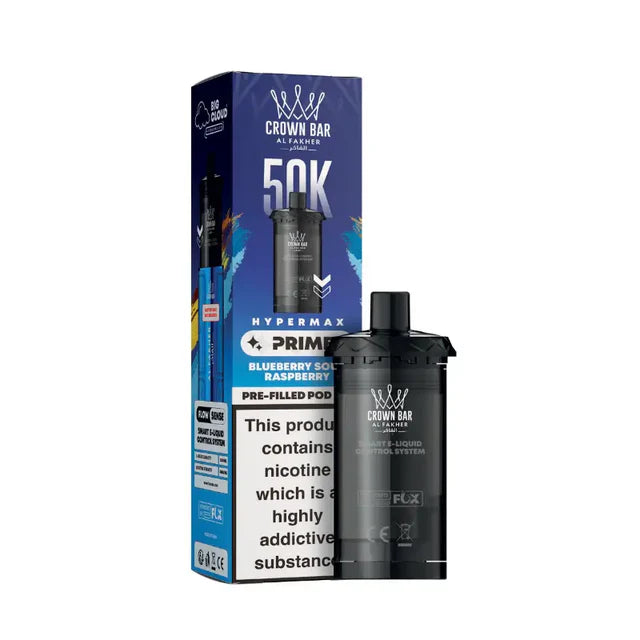 Blueberry Sour Raspberry Al Fakher Hypermax Prime 50K Refill Pod