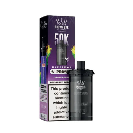Grape Berry Al Fakher Hypermax Prime 50K Refill Pod