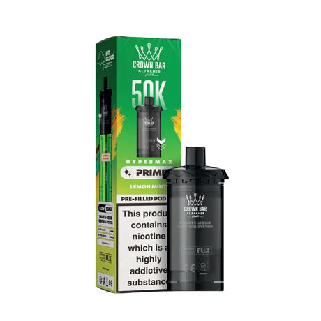 Lemon Mint Al Fakher Hypermax Prime 50K Refill Pod