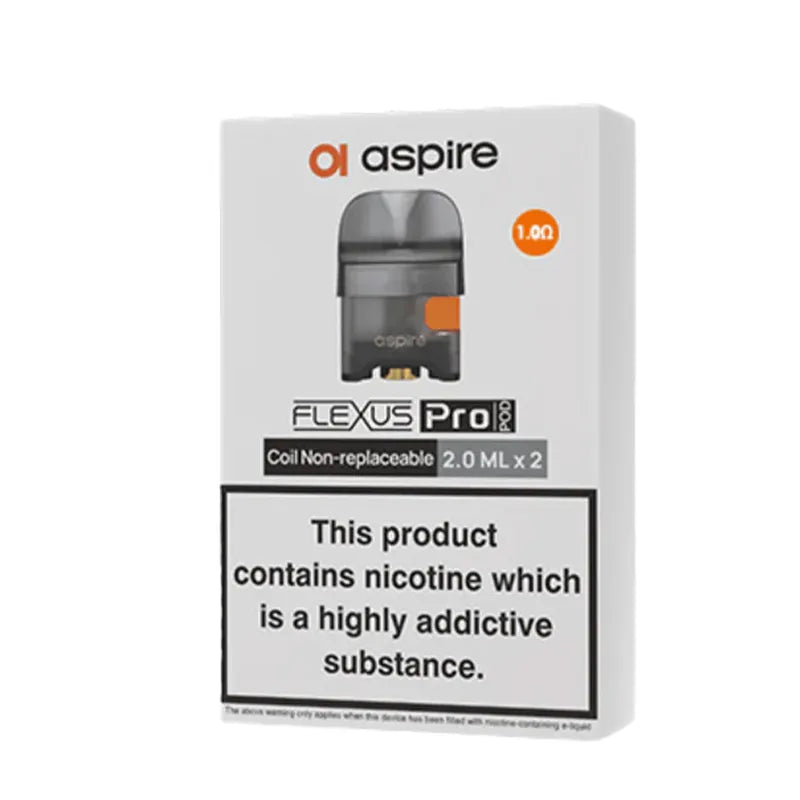 Aspire Flexus Pro Replacement Pods 1.0ohm - Vape Universe