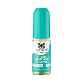 Bar Juice 5000 Fresh Menthol Mojito Saltnic Vape Juice-10mg