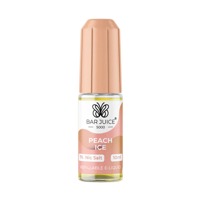 Bar Juice 5000 Peach Ice Saltnic Vape Juice-10mg