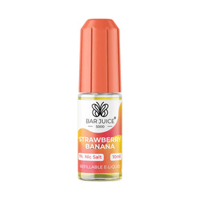 Bar Juice 5000 Strawberry Banana Saltnic Vape Juice-10mg