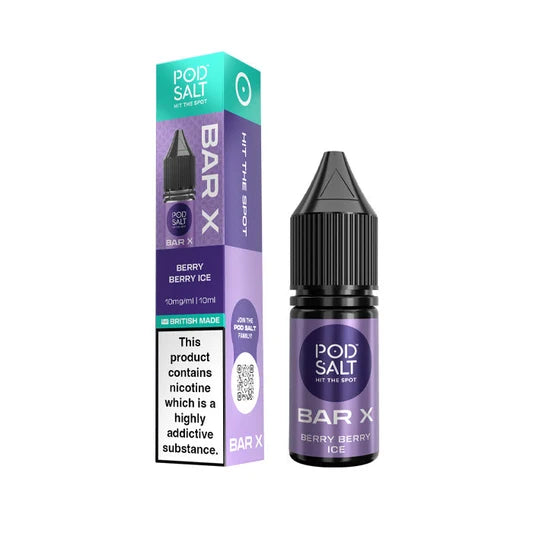 Berry Berry Ice Pod Salt Bar X Nic Salt E-liquid