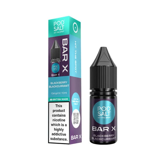 Blackberry Blackcurrant Pod Salt Bar X Nic Salt E-liquid