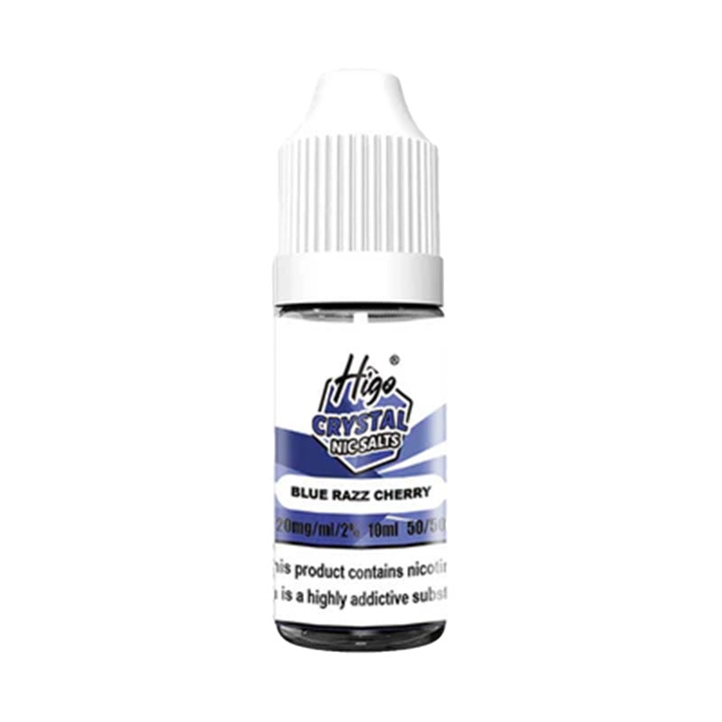 Higo Crystal Nic Salt E-liquid Blue Razz Cherry