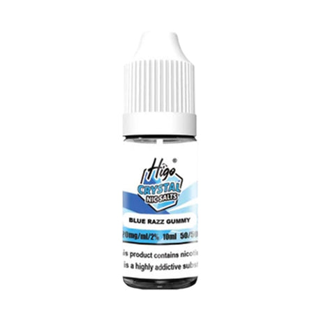 Higo Crystal Nic Salt E-liquid Blue razz gummy