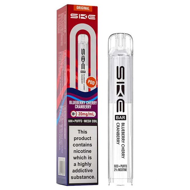 Blueberry Cherry Cranberry SKE Bar 600 Prefilled Pods - Vape Universe
