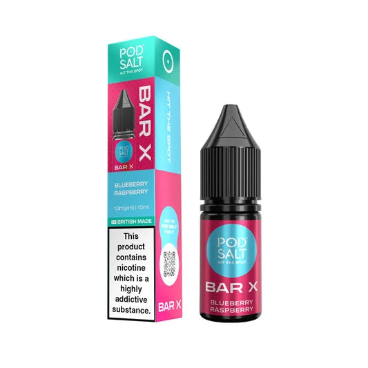 Blueberry Raspberry Pod Salt Bar X Nic Salt E-liquid