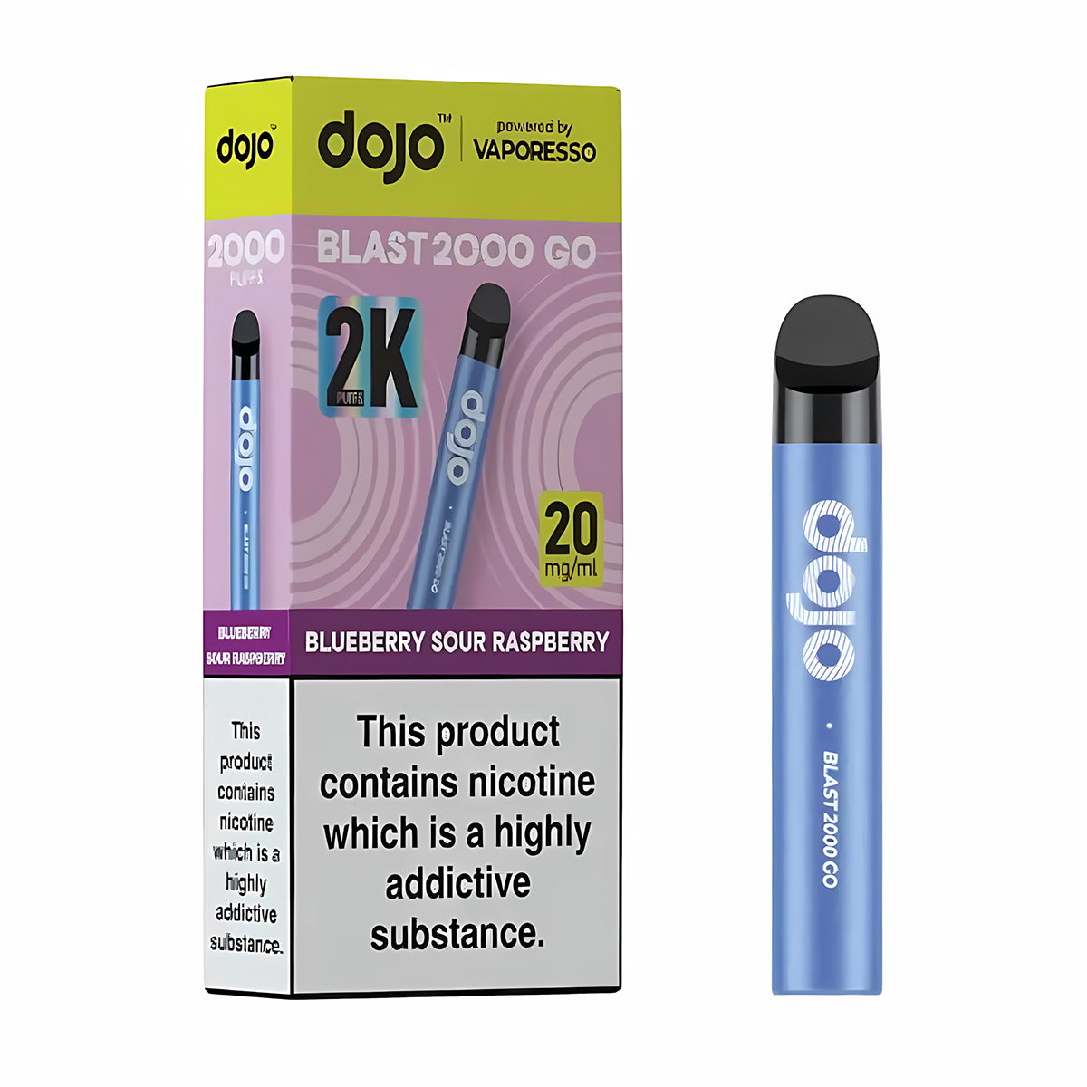 Vaporesso Dojo Blast 2000 Go Prefilled Pod Kit