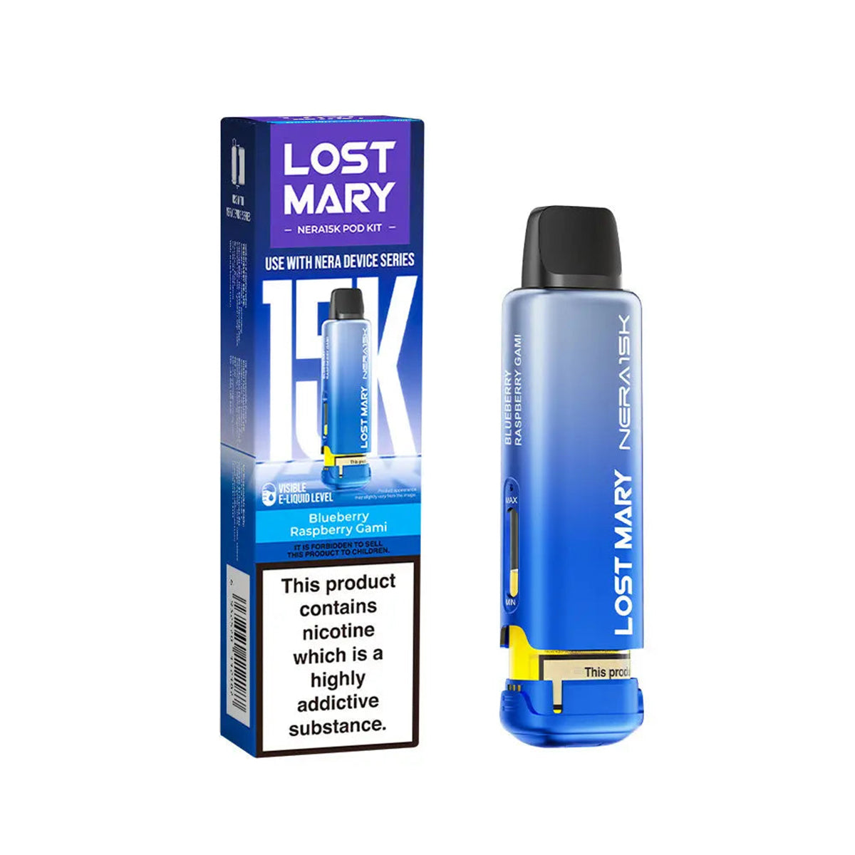 Lost Mary Nera 15K Prefilled Pod Vape Kit