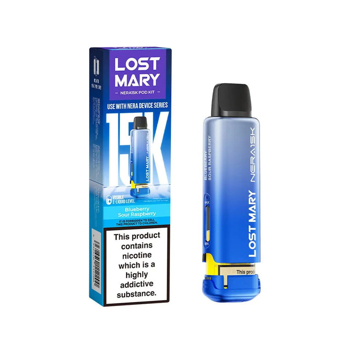 Lost Mary Nera 15K Prefilled Pod Vape Kit