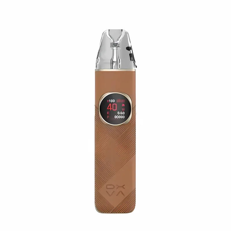 Bright Brown Leather OXVA NeXlim 2 Pod Kit Vape Universe
