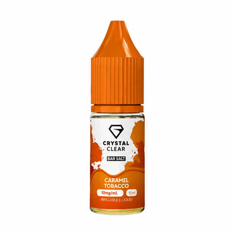 Crystal Clear Caramel Tobacco Saltnic Vape Juice