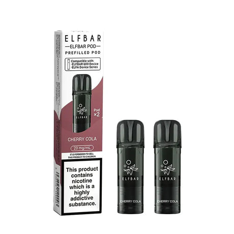 Cherry Cola Elf Bar 600 Prefilled Pods
