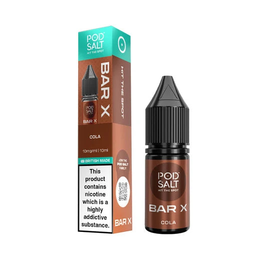 Cola Pod Salt Bar X Nic Salt E-liquid