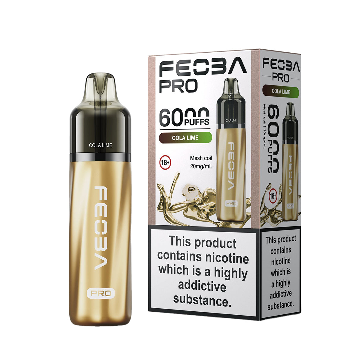 Feoba Bar Pro 6000 Prefilled Pod Vape Kit
