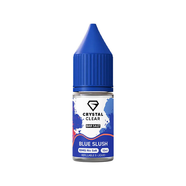 Crystal Clear Blue Slush Nic Salt e-liquid - 10ml