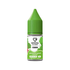 Crystal Clear Kiwi Passionfruit Guava Nic Salt e-liquid - 10ml