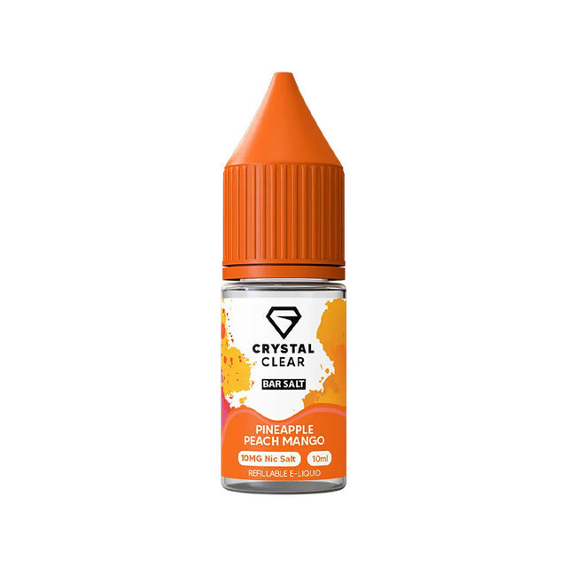 Crystal Clear Pineapple Peach Mango Nic Salt e-liquid - 10ml