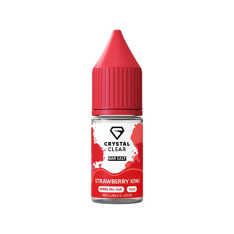 Crystal Clear Strawberry Kiwi Nic Salt e-liquid - 10ml
