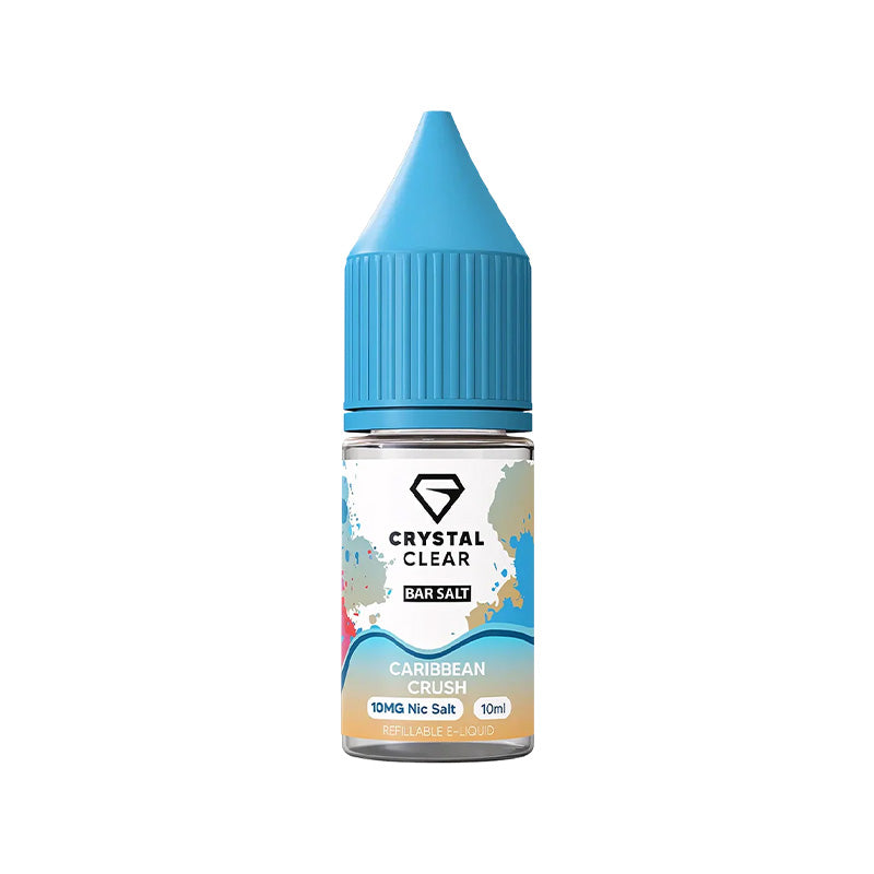 Crystal Clear Caribbean Crush Nic Salt e-liquid - 10ml