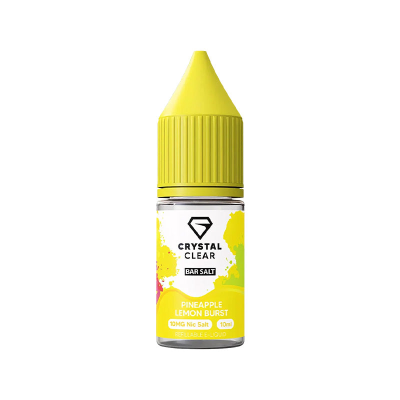 Crystal Clear Pineapple Lemon Burst&nbsp; Nic Salt e-liquid - 10ml