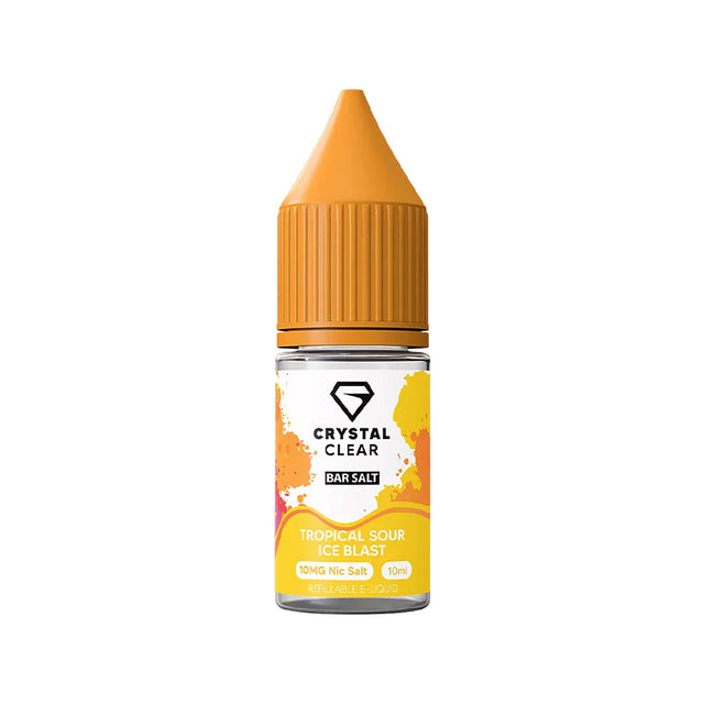 Crystal Clear Tropical Sour Iced Blast Nic Salt e-liquid - 10ml