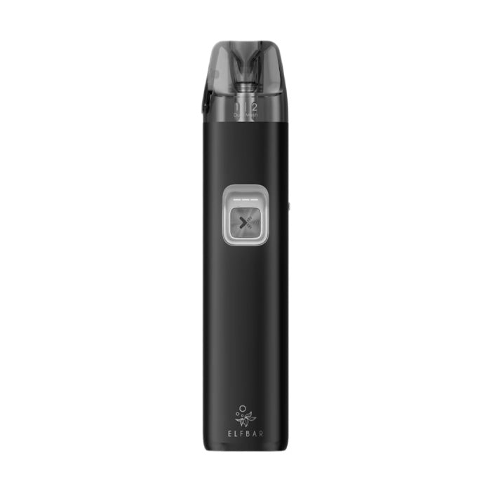 Matte Black Elf Bar Elfx 2 Pod Vape Kit