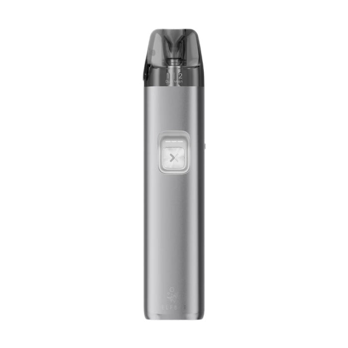 Titanium Silver Elf Bar Elfx 2 Pod Vape Kit