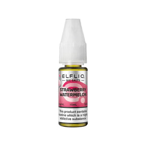 Elf Bar Elfliq Strawberry Watermelon Nic Salt E-Liquid - 10ml